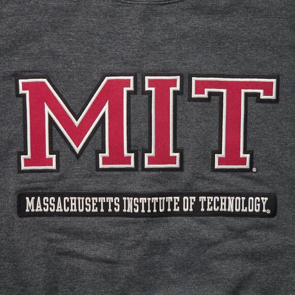 Champion MIT Sweatshirt Men’s Medium Gray Fleece Crewneck College - Picture 2 of 6